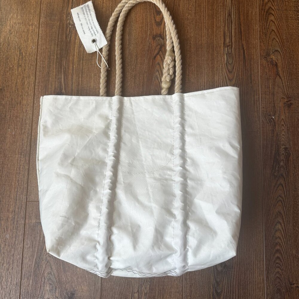 NWT Sea Bags Medium Tote  14x14 - State of Maine w. Heart - Picture 4 of 11